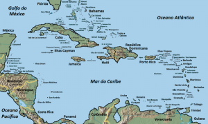 Onde fica o Caribe