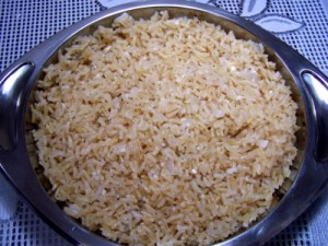 Como preparar arroz integral