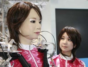 Robôs que parecem humanos