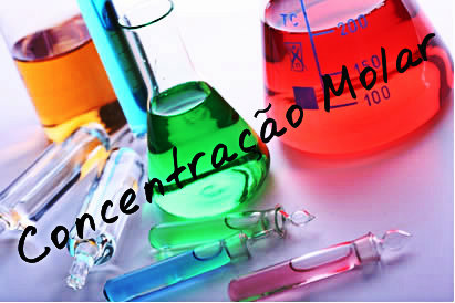 Concdentração Molar ou da quantidade de matérias.