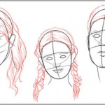 dicas para desenhar rostos humanos
