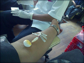 Regras para doar sangue