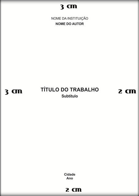 Dicas para trabalhos acadêmicos segundo a ABNT.