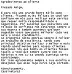 Carta de Agradecimento Formal - Brasil Blogado