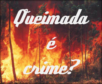 Queimada é crime?