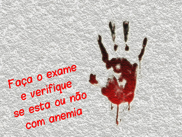 Um simples exame de sangue, pode dizer tudo.