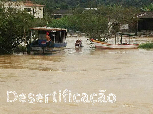 Diversas cidades se encontram debaixo de água devido as chuvas. 