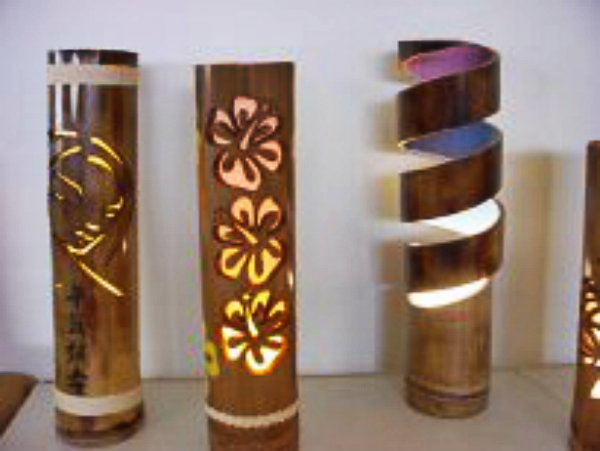 Luminária decorativa.