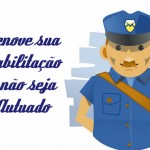 Não fique sem dirigir.