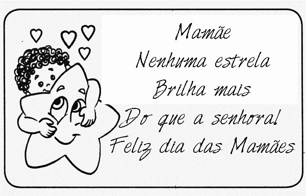 Minha mamãe é uma estrela!