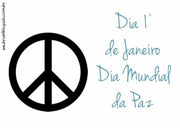 Leve a paz adiante.