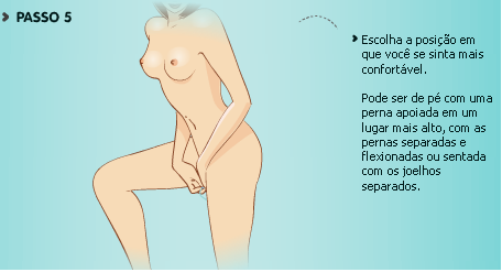 Meninas, não precisem ter vergonha de mexer no próprio corpo. Isso vai ser preciso, muitas vezes na vida. 