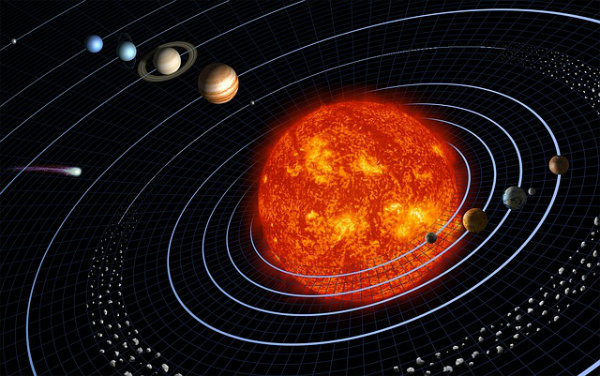 Não existe vida, nos primeiros dois planetas, devido a temperatura. Nos de mais, não dá para saber, mas existem estudos, sobre o caso.